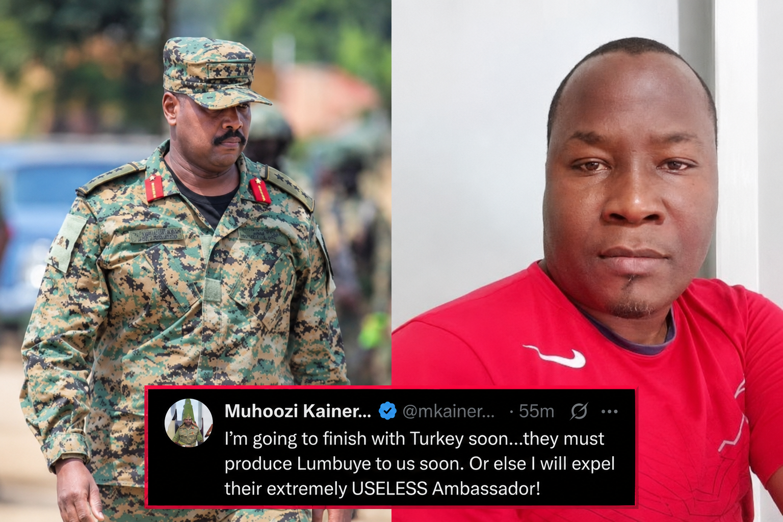 General Muhoozi Postpones Planned Demonstration over Lumbuye Following Sodo’s Request