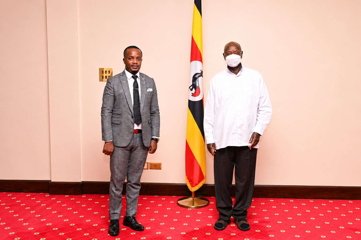 President Museveni Hosts Prophet Collins