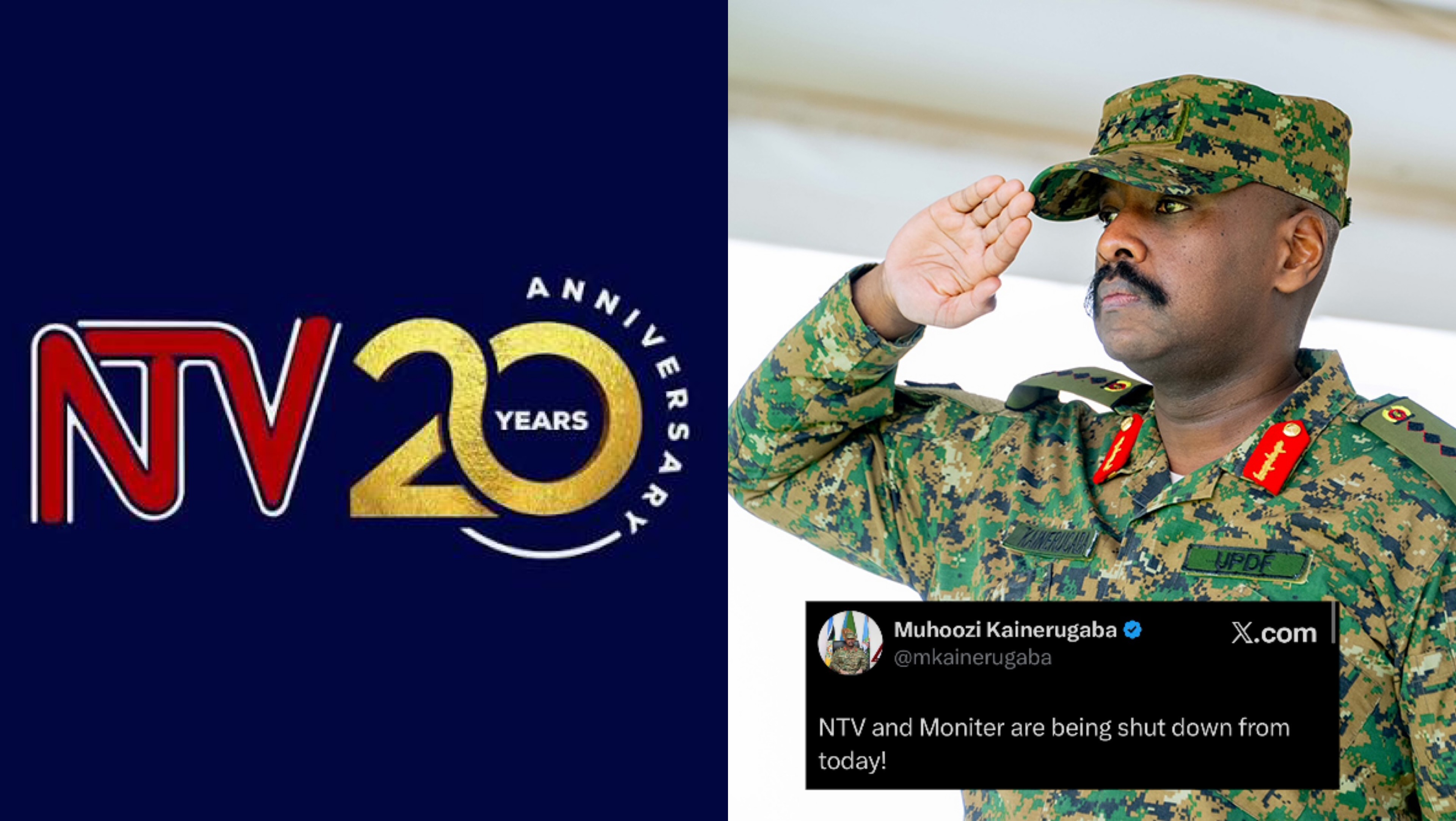 Will Muhoozi Really Shut Down NTV and Daily Monitor?