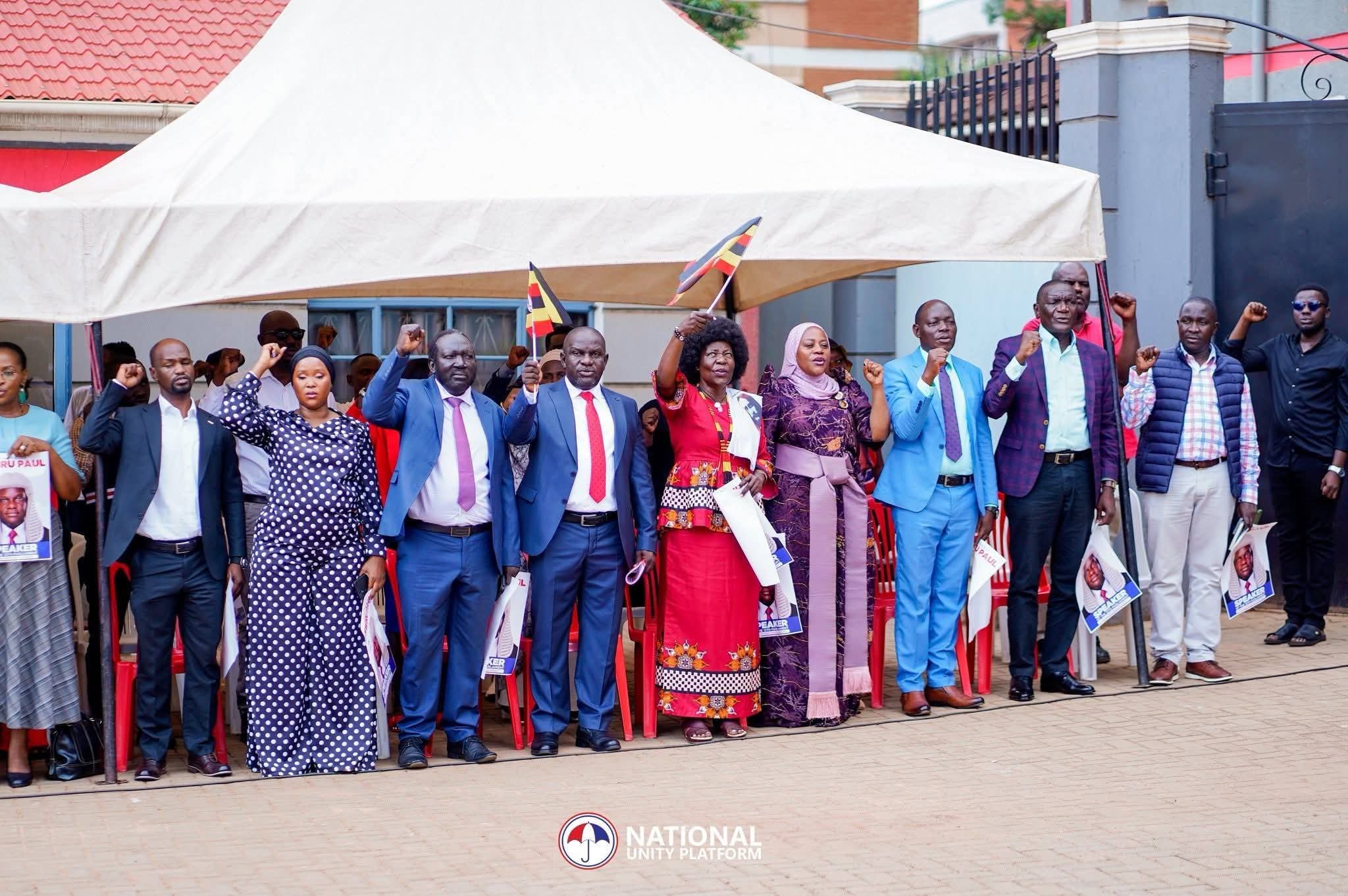 NUP Names John Baptist Nambeshe Acting President as Dr. Lina Zedriga Hands Over