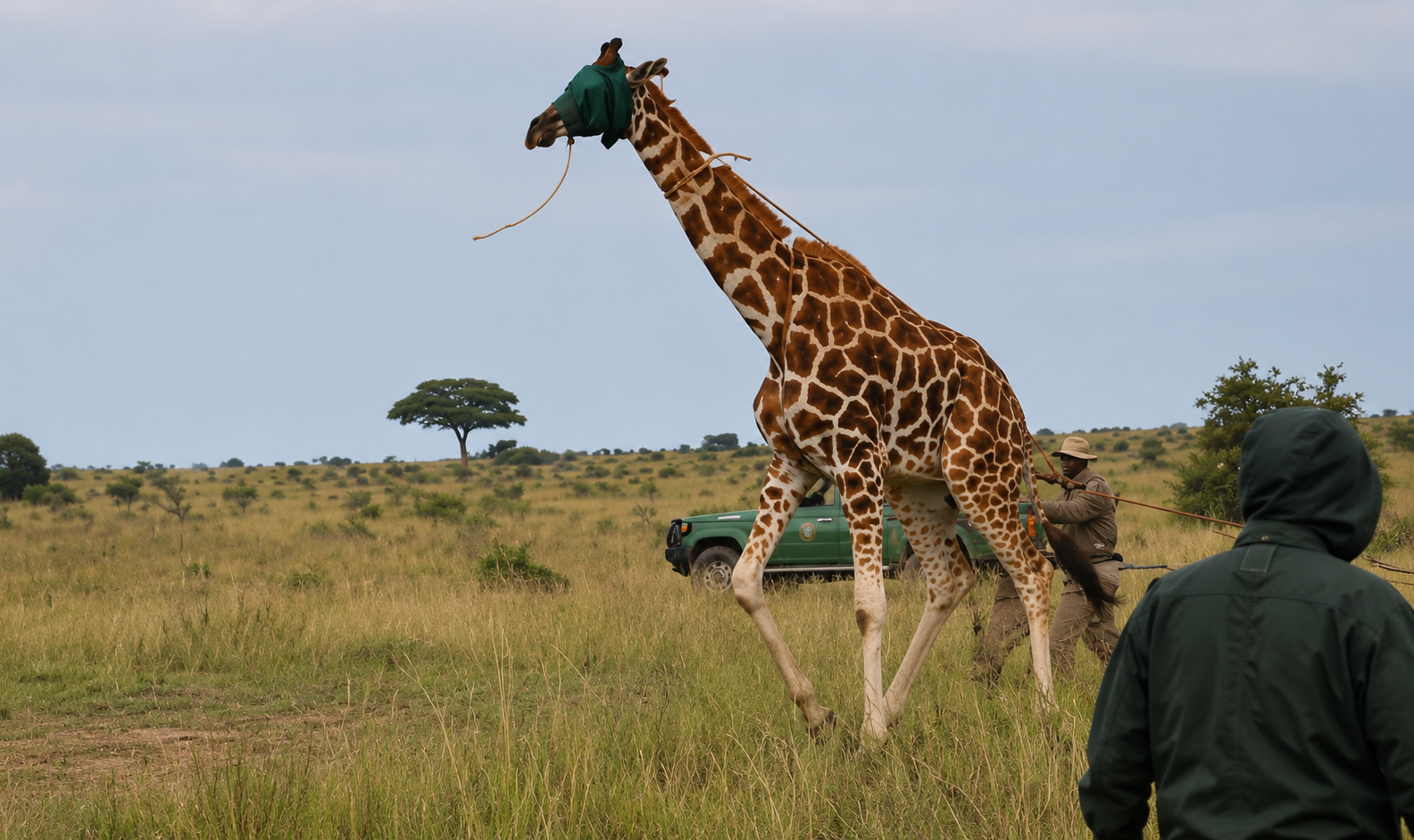 UWA Begins Historic Giraffe Relocation to Revive Ajai Wildlife Reserve