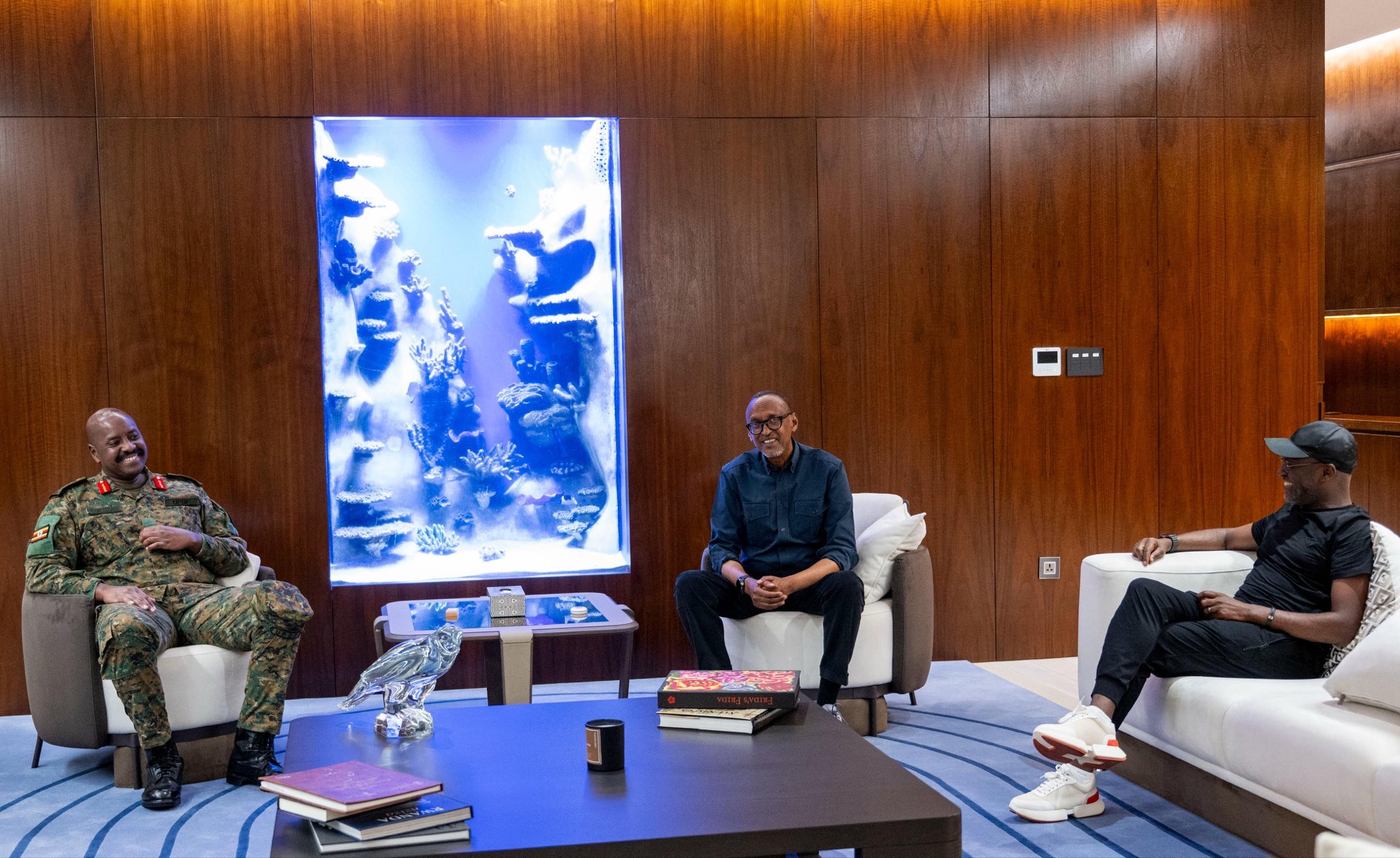 President Kagame Hosts Gen. Muhoozi in Kigali as Rwanda and Uganda Deepen Security Cooperation