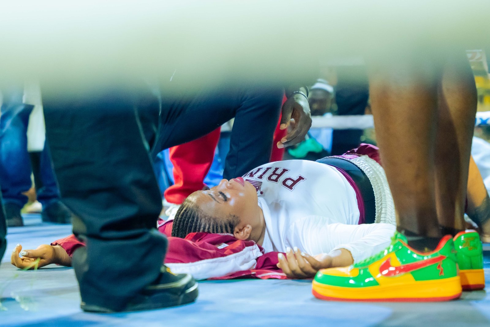 PRIMA KARDASH WINS BOXING SHOWDOWN AGAINST ZAHARA TOTTO AT HAMZ STADIUM.